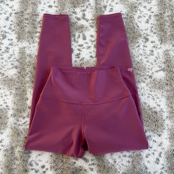ALO Yoga Pants - Alo yoga mauve pink leggings